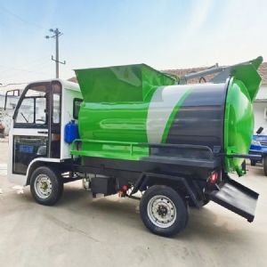 观光四轮餐厨垃圾车