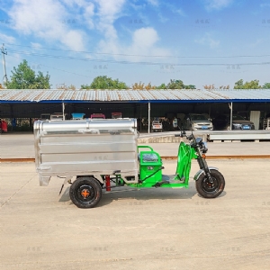 1.5米不锈钢自卸垃圾车