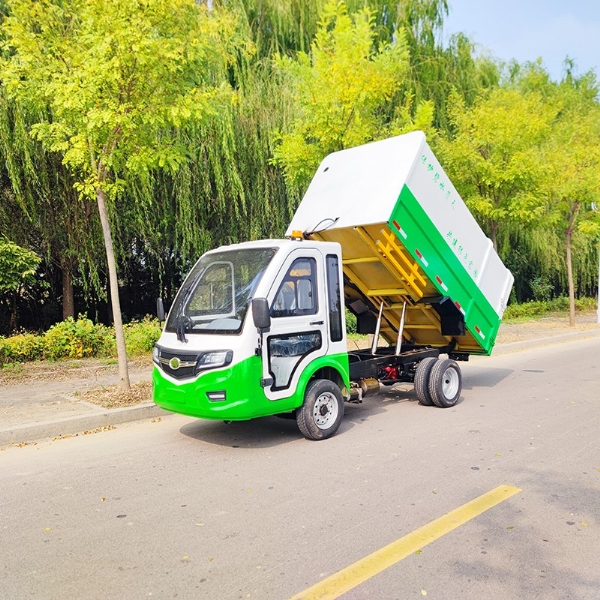 侧挂桶生活垃圾转运车