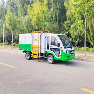 侧挂桶生活垃圾转运车