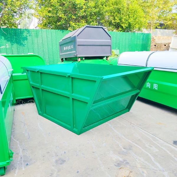 3方全绿摆臂垃圾斗