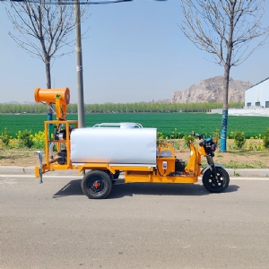 新能源电动三轮雾炮洒水车