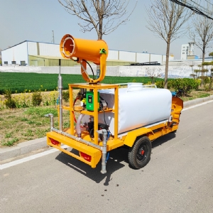 新能源电动三轮雾炮洒水车