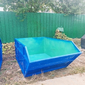 碳钢材质摆臂车转运垃圾箱