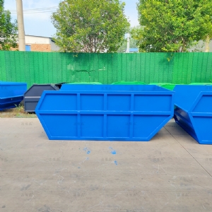 户外船式垃圾收集箱