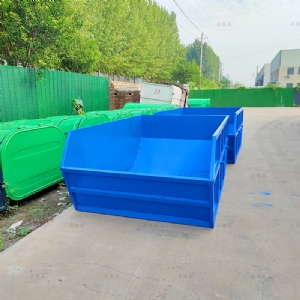 户外船式垃圾收集箱