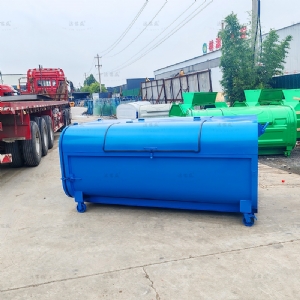 全蓝双万向轮勾臂箱