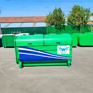 铁质环卫垃圾中转箱