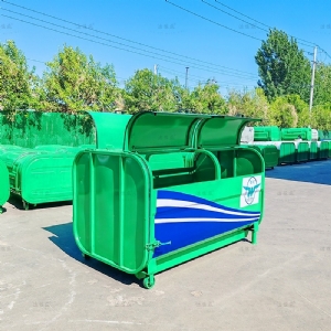 铁质环卫垃圾中转箱