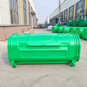 加长款压膜垃圾箱