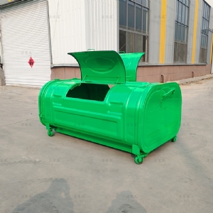 加长款压膜垃圾箱