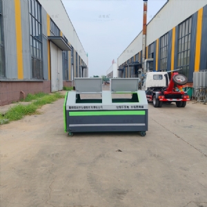 梯形车载小区街道垃圾转运箱