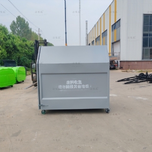 灰色定制款特殊垃圾箱