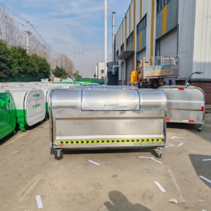 不锈钢垃圾收集周转箱
