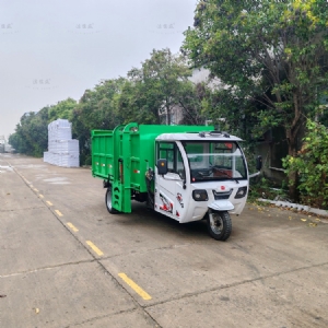 电动五轮挂桶垃圾车