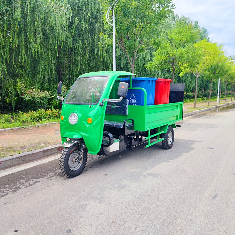 城乡镇240L垃圾桶运输清理车