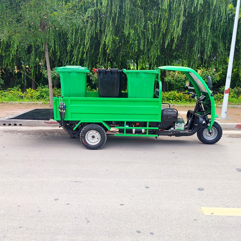 城乡镇240L垃圾桶运输清理车