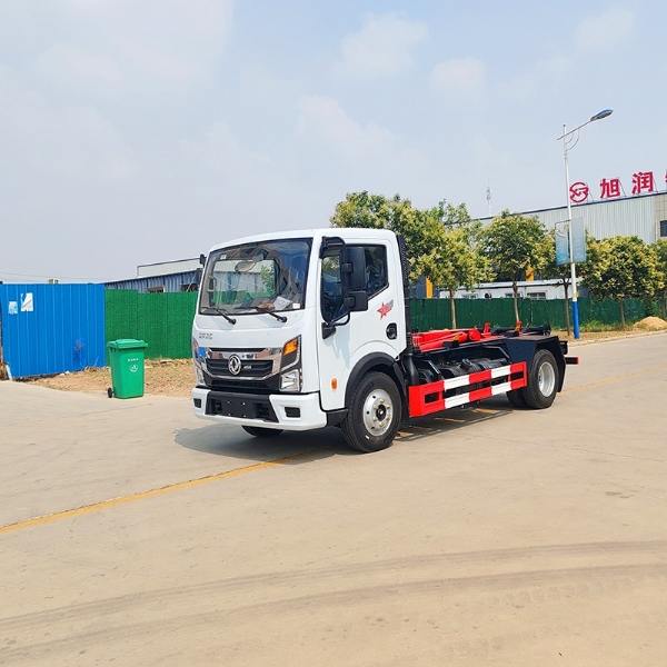 自装自卸勾臂垃圾车