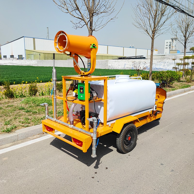 新能源电动三轮雾炮洒水车