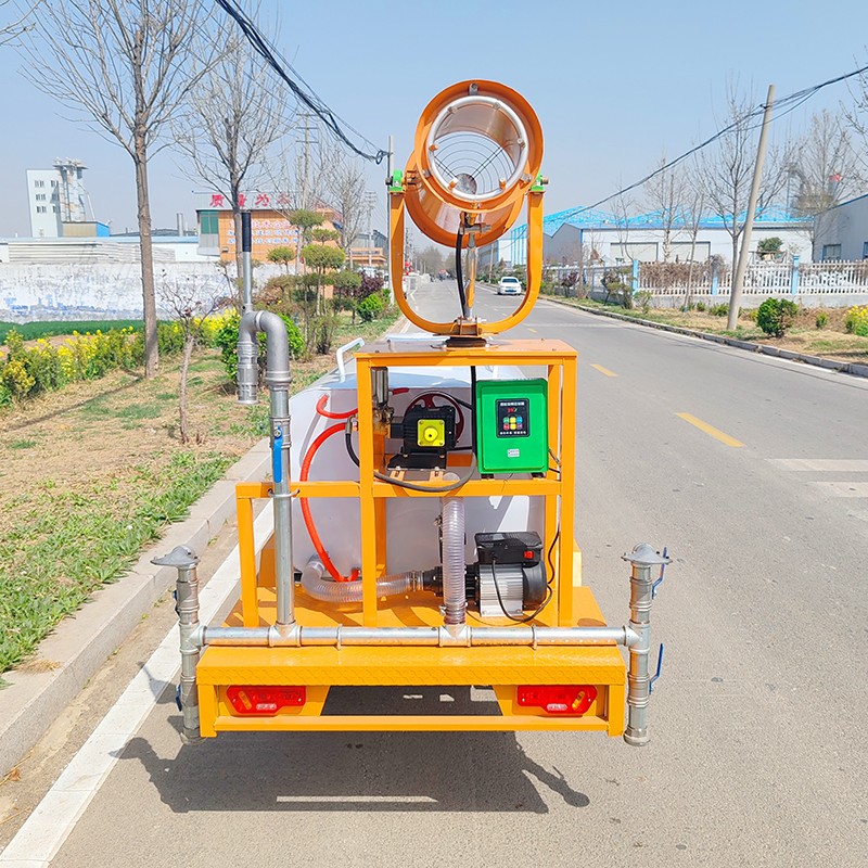 新能源电动三轮雾炮洒水车