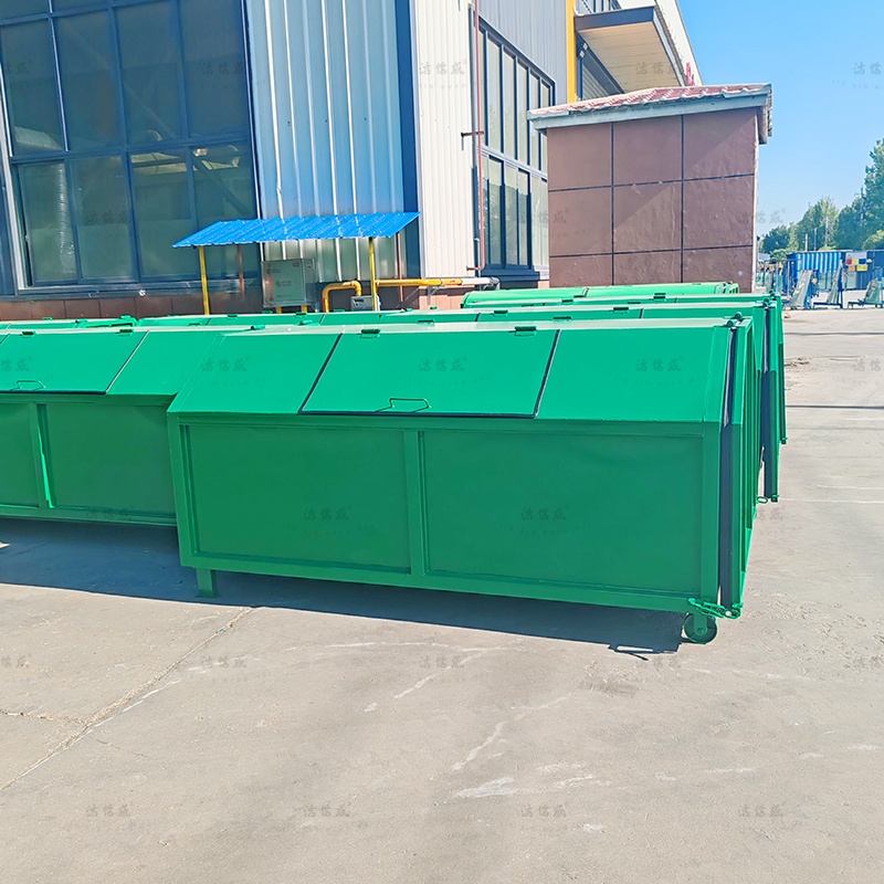 小区用的勾臂垃圾箱