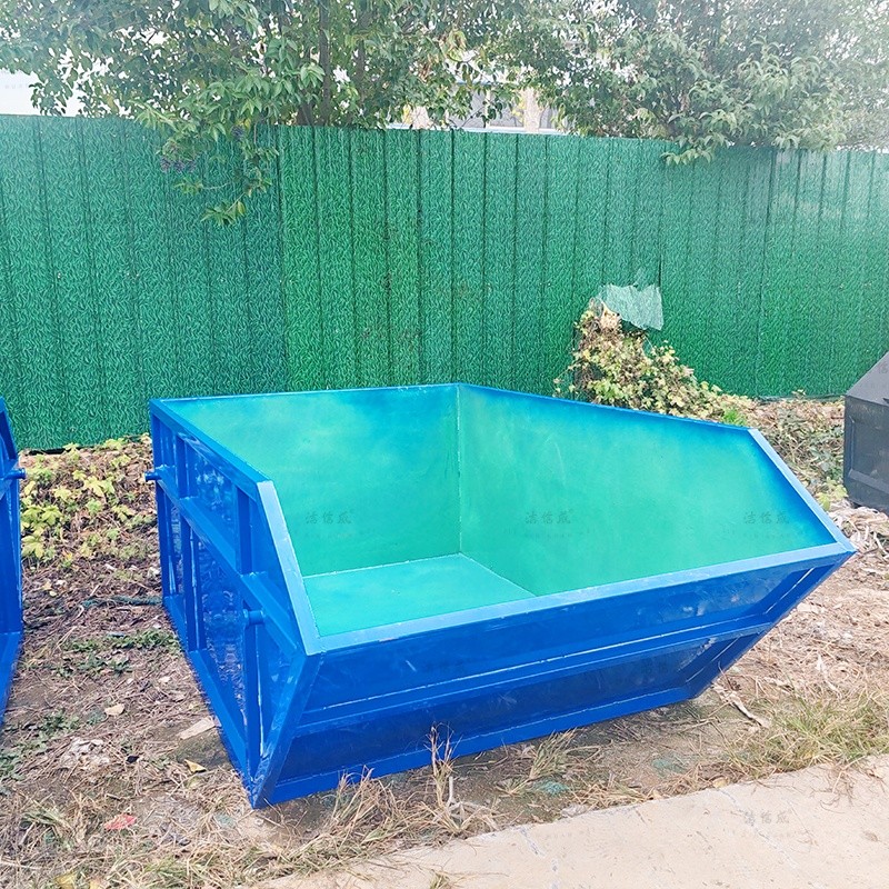 碳钢材质摆臂车转运垃圾箱