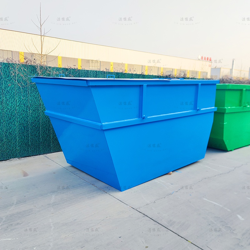 8方带排水口全蓝摆臂箱