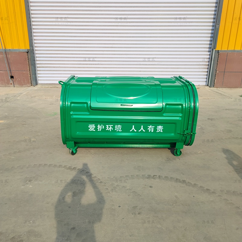 深绿压膜工艺垃圾箱