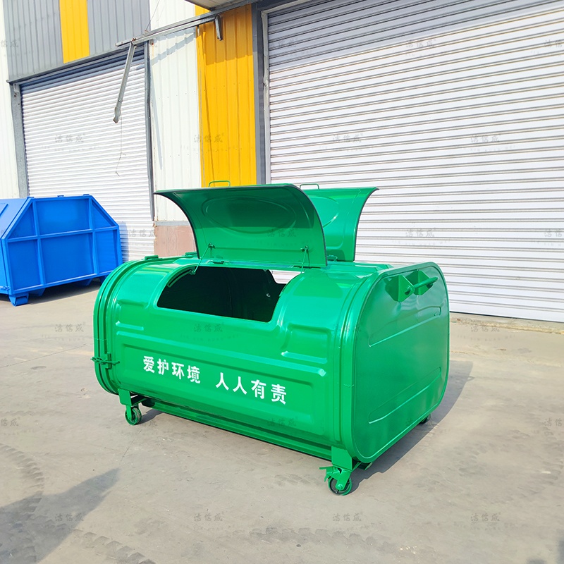 深绿压膜工艺垃圾箱