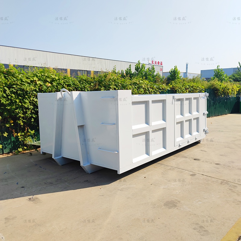 白色大型12方建筑垃圾箱