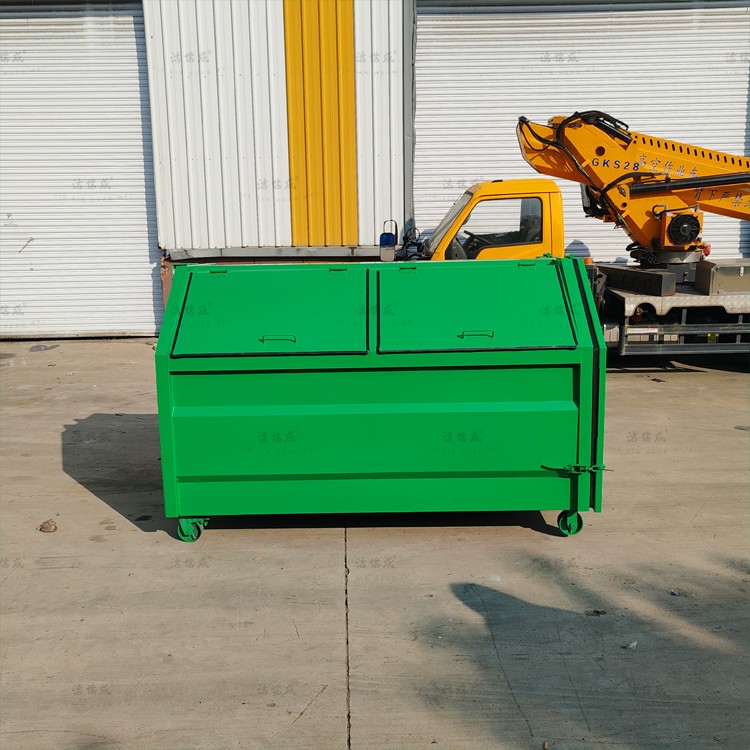 定制款4个投料口勾臂垃圾箱